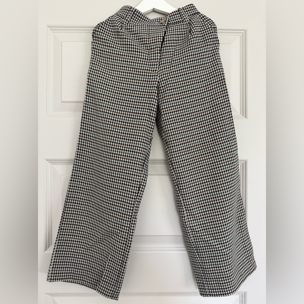 Zara Élégant checked Trousers